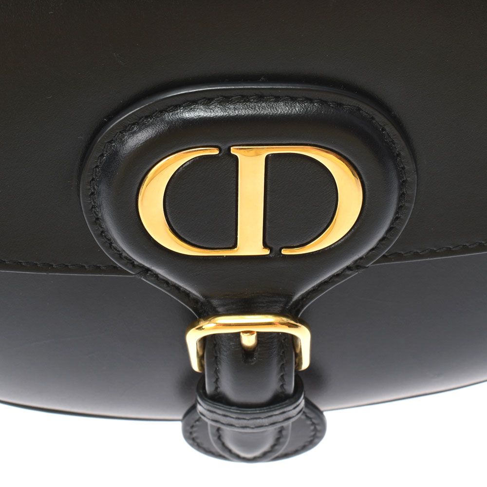 ディオール / Dior ボビー スモールバッグ ブラック/ゴールド金具 M9317UMOL ボックスカーフ レディース バッグ 【中古】【bag】