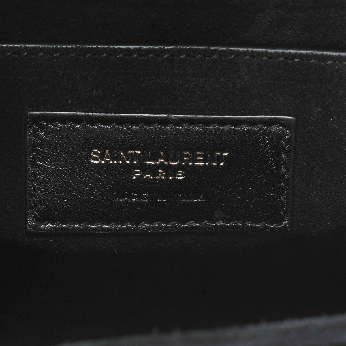 サンローラン / SAINT LAURENT ミディアム ベルシャス ブラック