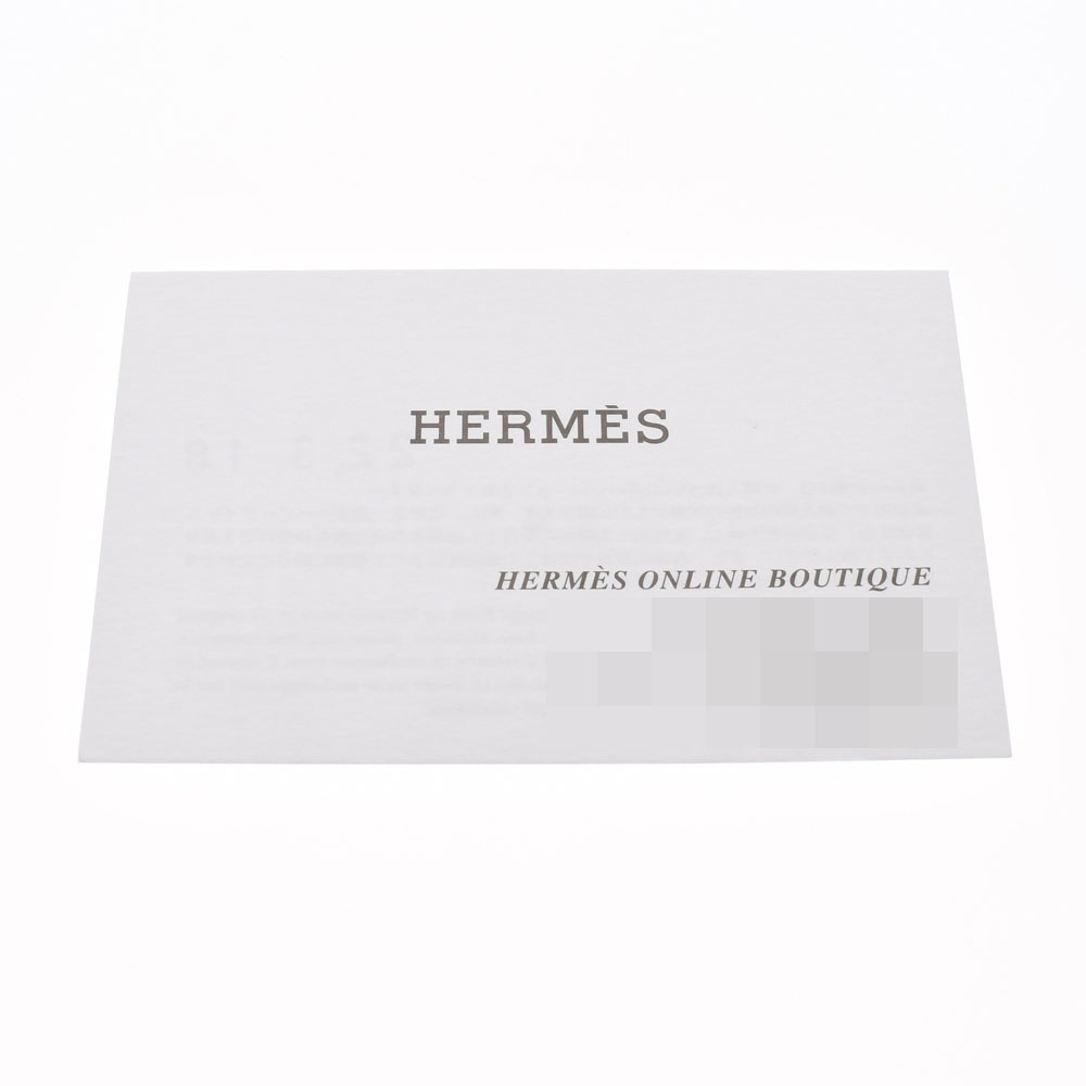 未使用品 エルメス HERMES レディース ポーチ ホワイト /パラジウム金具 ヴォースイフト