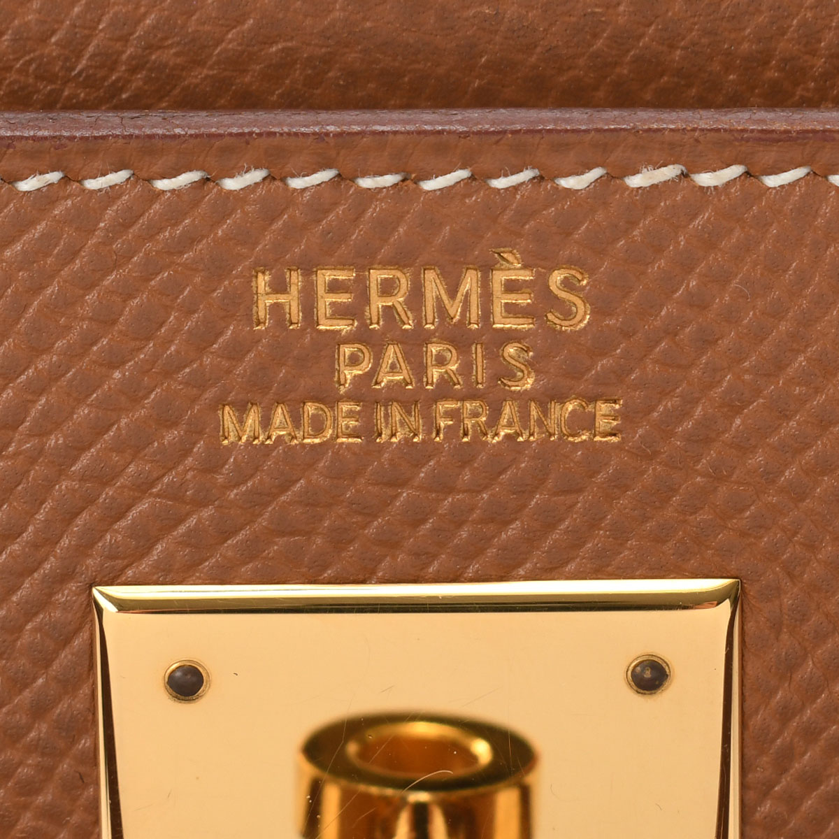 エルメス / HERMES ケリー32 外縫い ゴールド/ゴールド金具 クシュベル レディース バッグ 【中古】【bag】