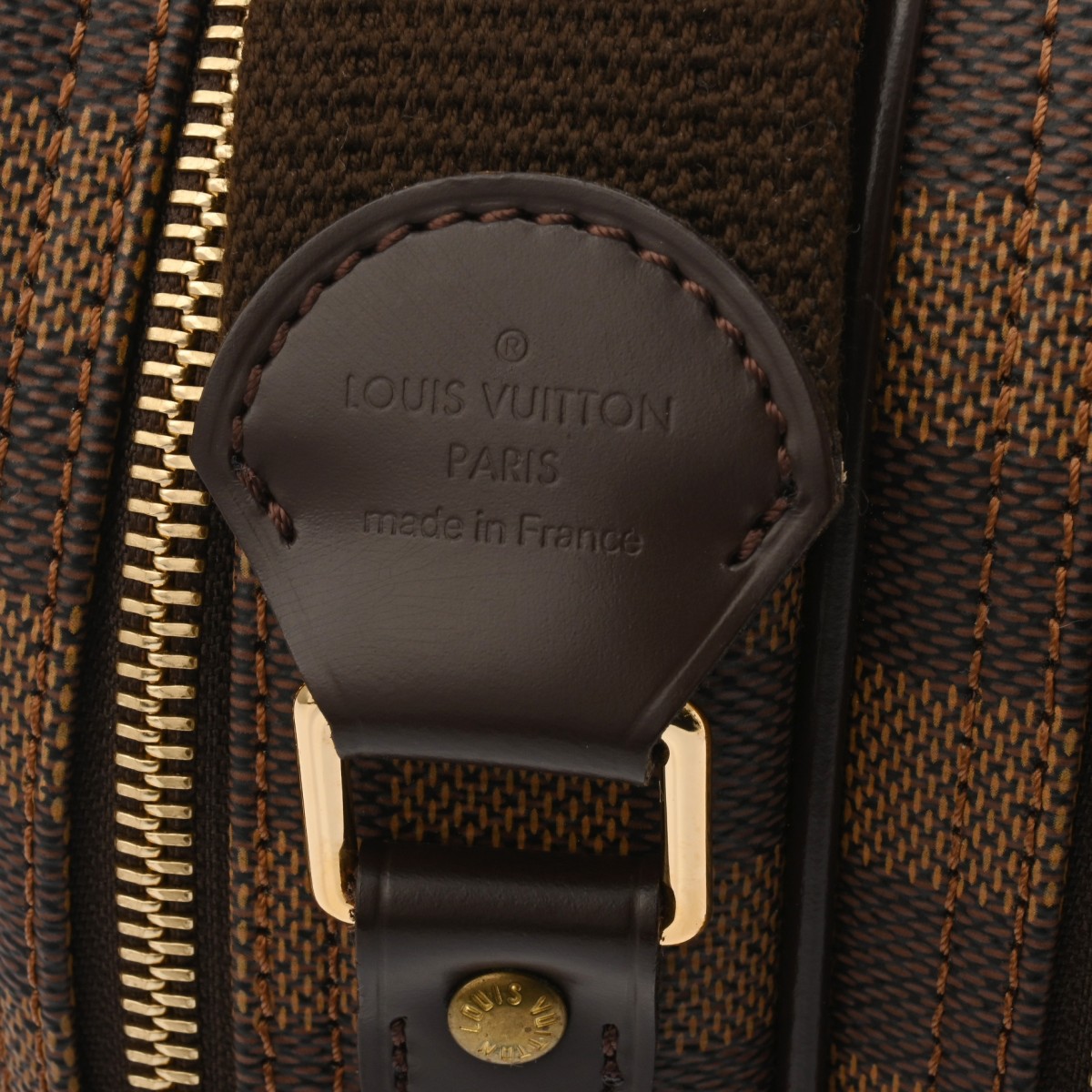 ルイ ヴィトン ダミエ リポーター PM SPオーダー ブラウン N45253  