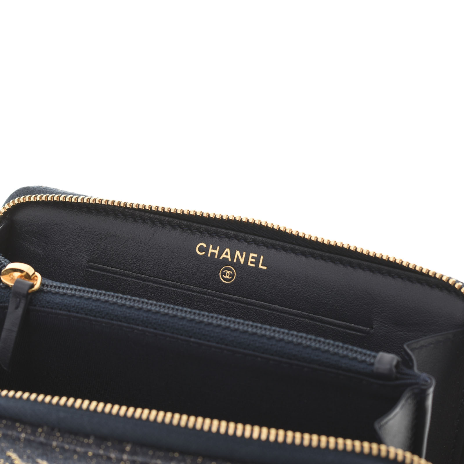 ゴールド CHANEL - シャネル CHANEL ラウンドファスナー コンパクトウォレット ミニウォレットの通販 by ken's shop