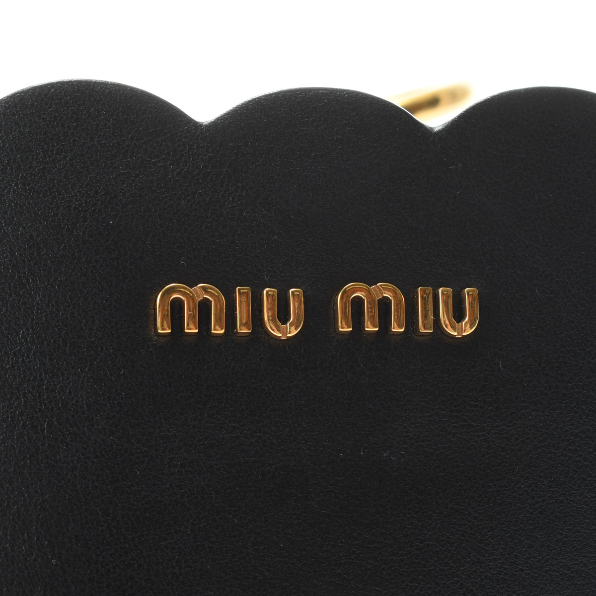 フラワー バケツ ショルダーバッグ ブラック/ゴールド金具 5BE012 ソフトカーフ Miu Miu ミュウミュウ レディース 【中古】:  ブランドバッグ｜WATCHNIAN(ウォッチニアン)公式通販/旧一風騎士