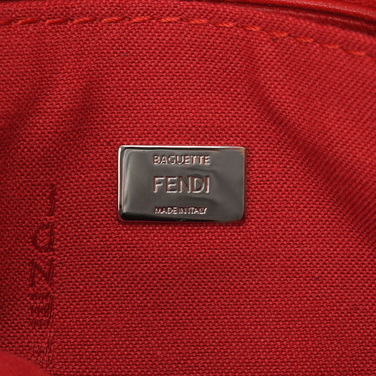 フェンディ / FENDI マイクロバケット レッド/シルバー金具 8M0354 カーフ レディース バッグ 【中古】【bag】