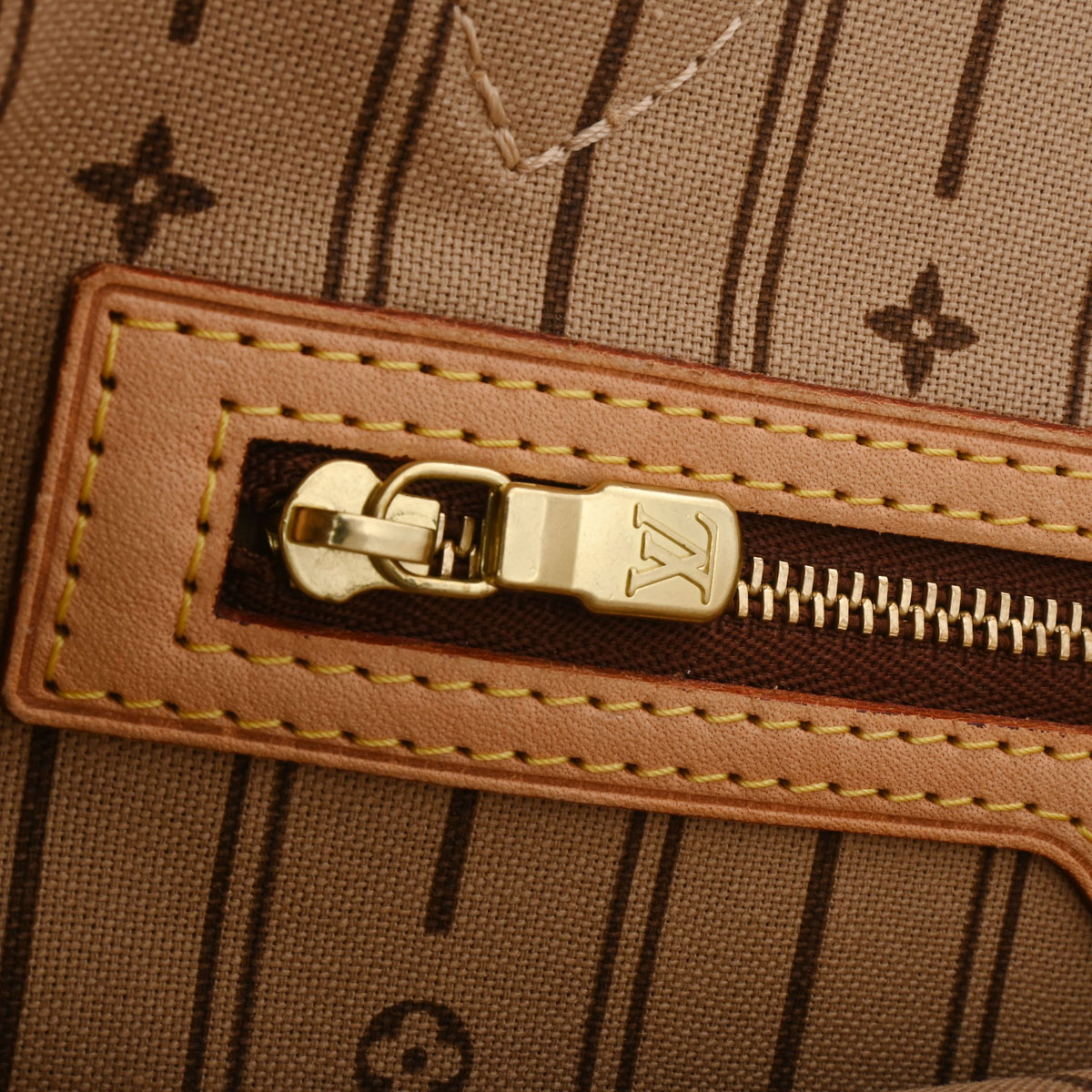 ルイ ヴィトン モノグラム ネヴァーフル MM ベージュ M40516