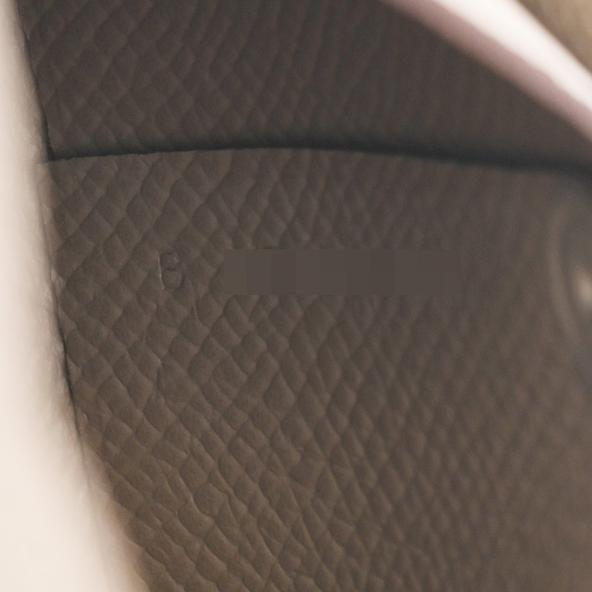 エルメス バスティア エトゥープ ヴォーエプソン ユニセックス 財布