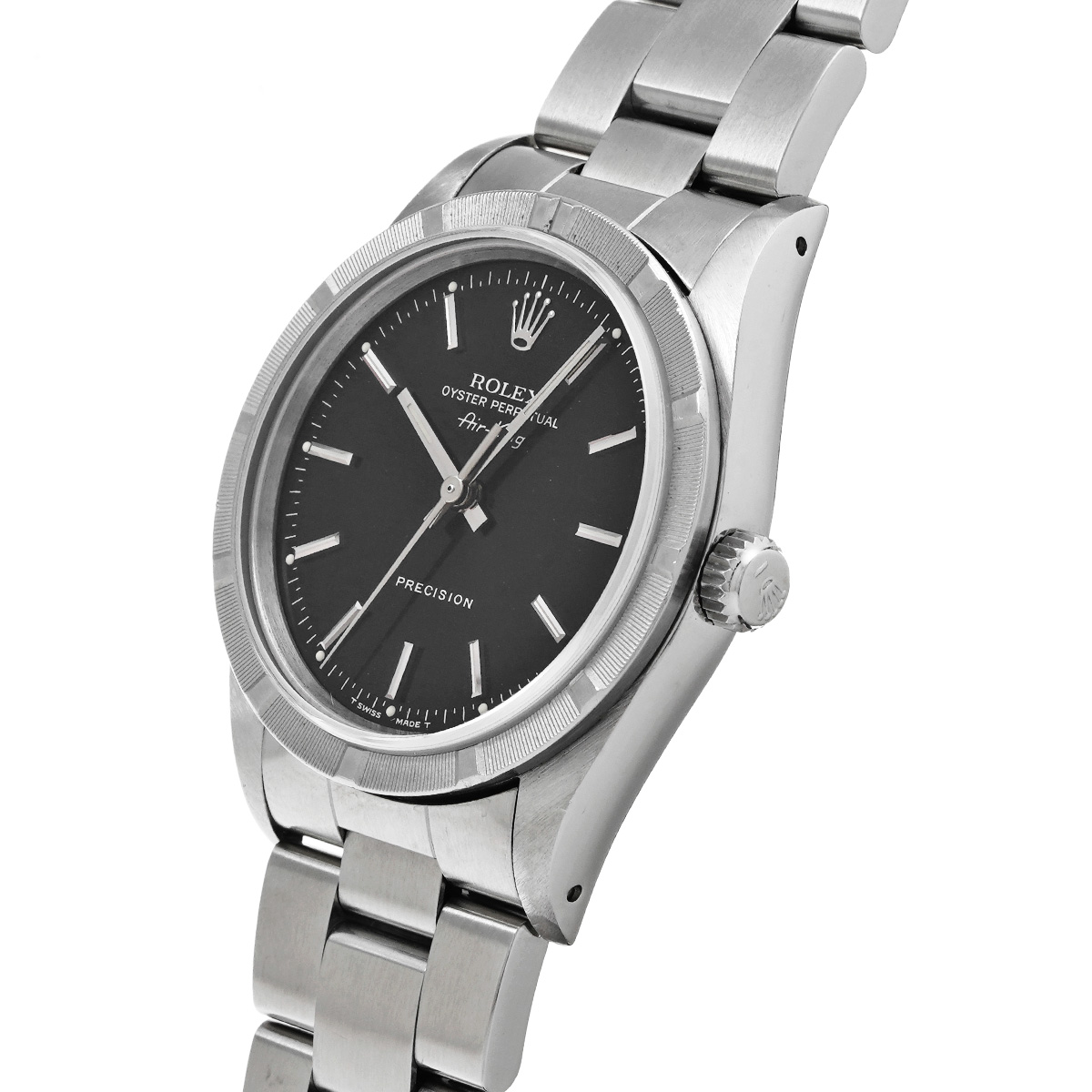 ロレックス ROLEX 14010 A番(1999年頃製造) ブラック メンズ 腕時計