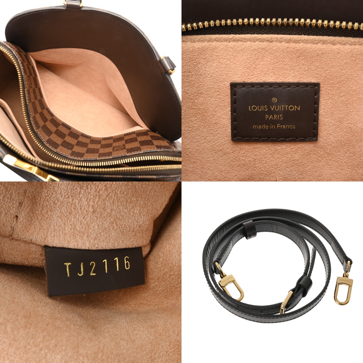 ルイヴィトン ダミエ ケンジントン ボーリング 2WAY ブラウン