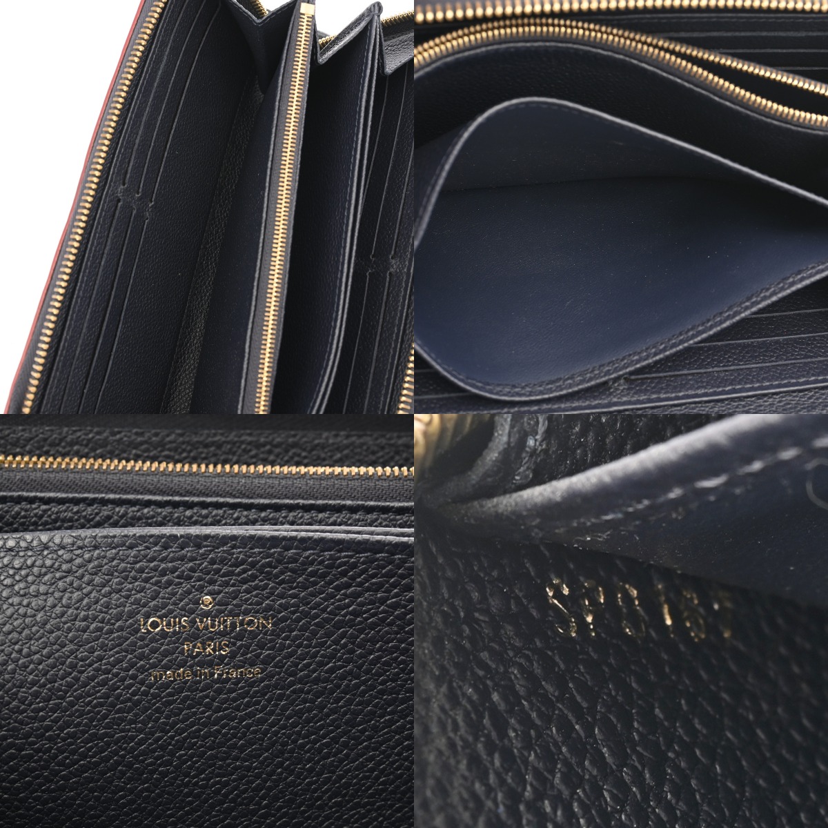 ルイヴィトン モノグラムアンプラント ジッピーウォレット