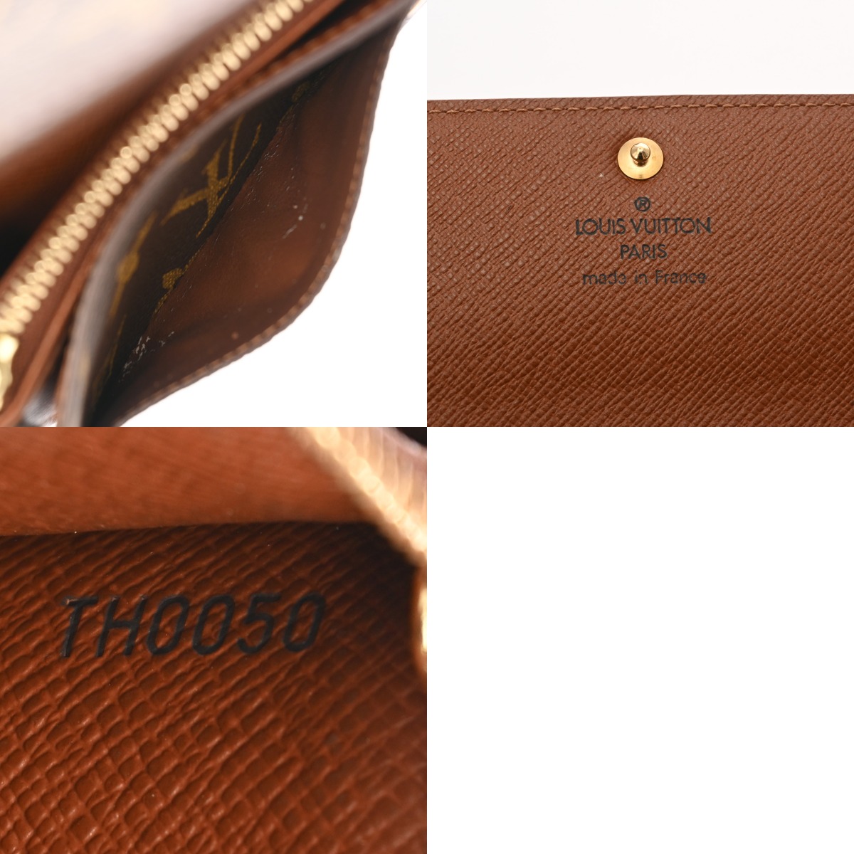 外観美 ルイヴィトン モノグラム ポシェット ポルトモネ クレディ 851 ルイ ヴィトン モノグラム ポシェット ポルト モネ クレディ