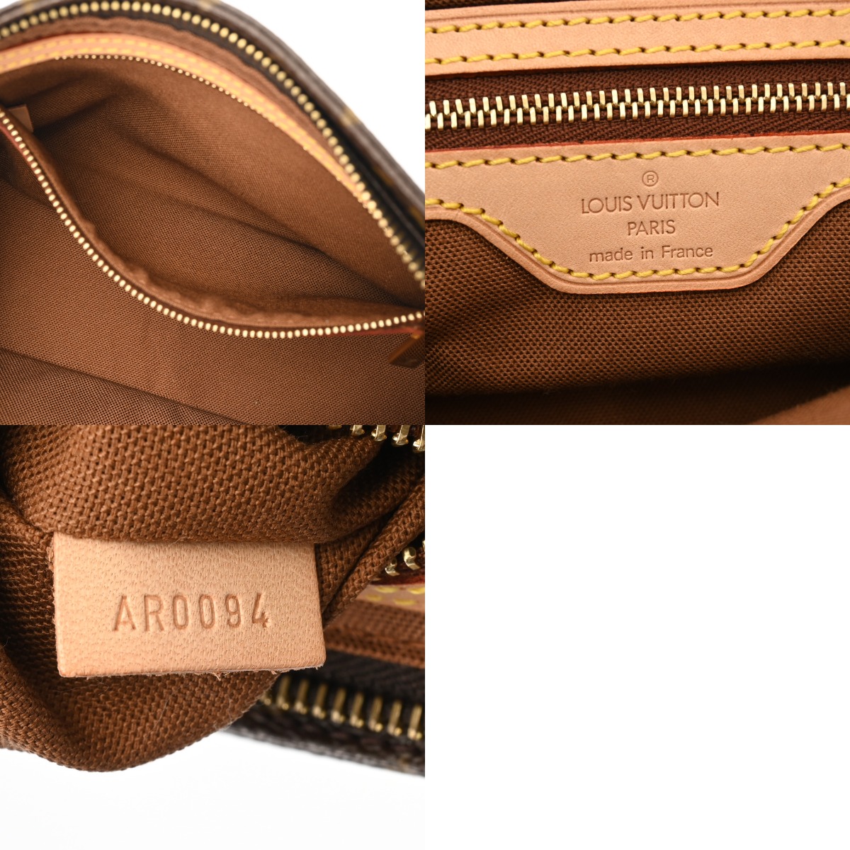 ルイ ヴィトン モノグラム トロター 村上隆 ブラウン M51241