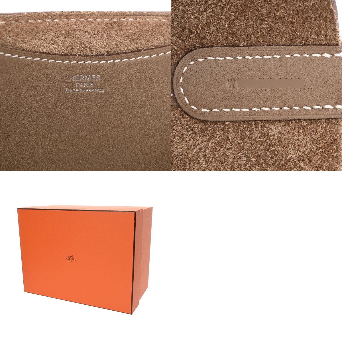 エルメス インザループ 18 エトゥープ トリヨンクレマンス/ヴォー