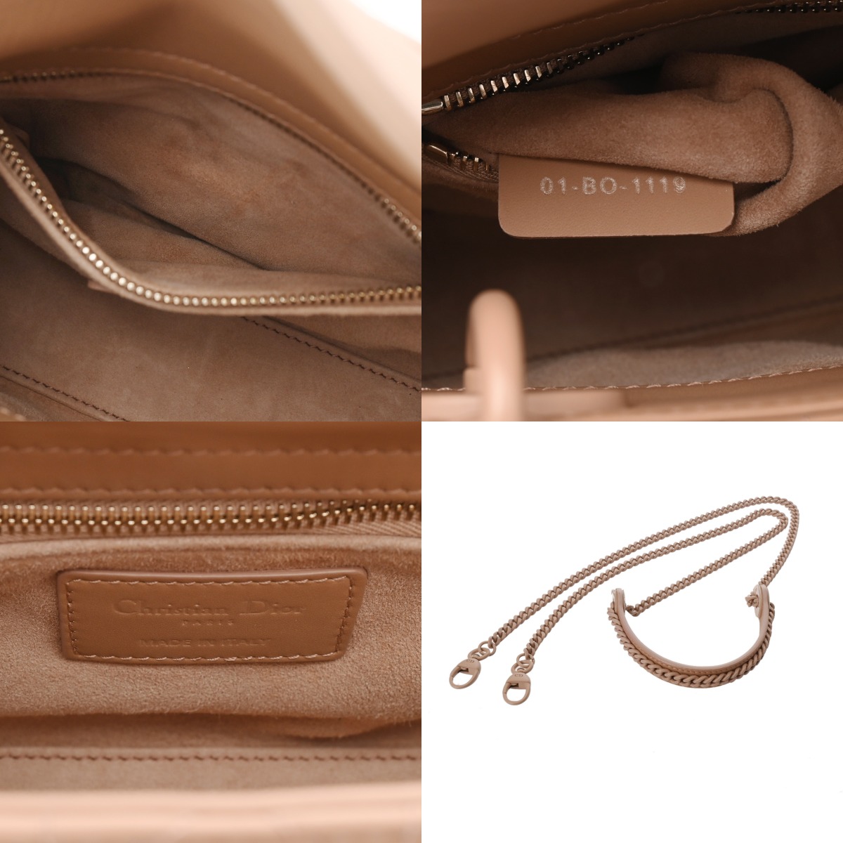 ディオール カナージュ LADY DIORバッグ ミニ ベージュ