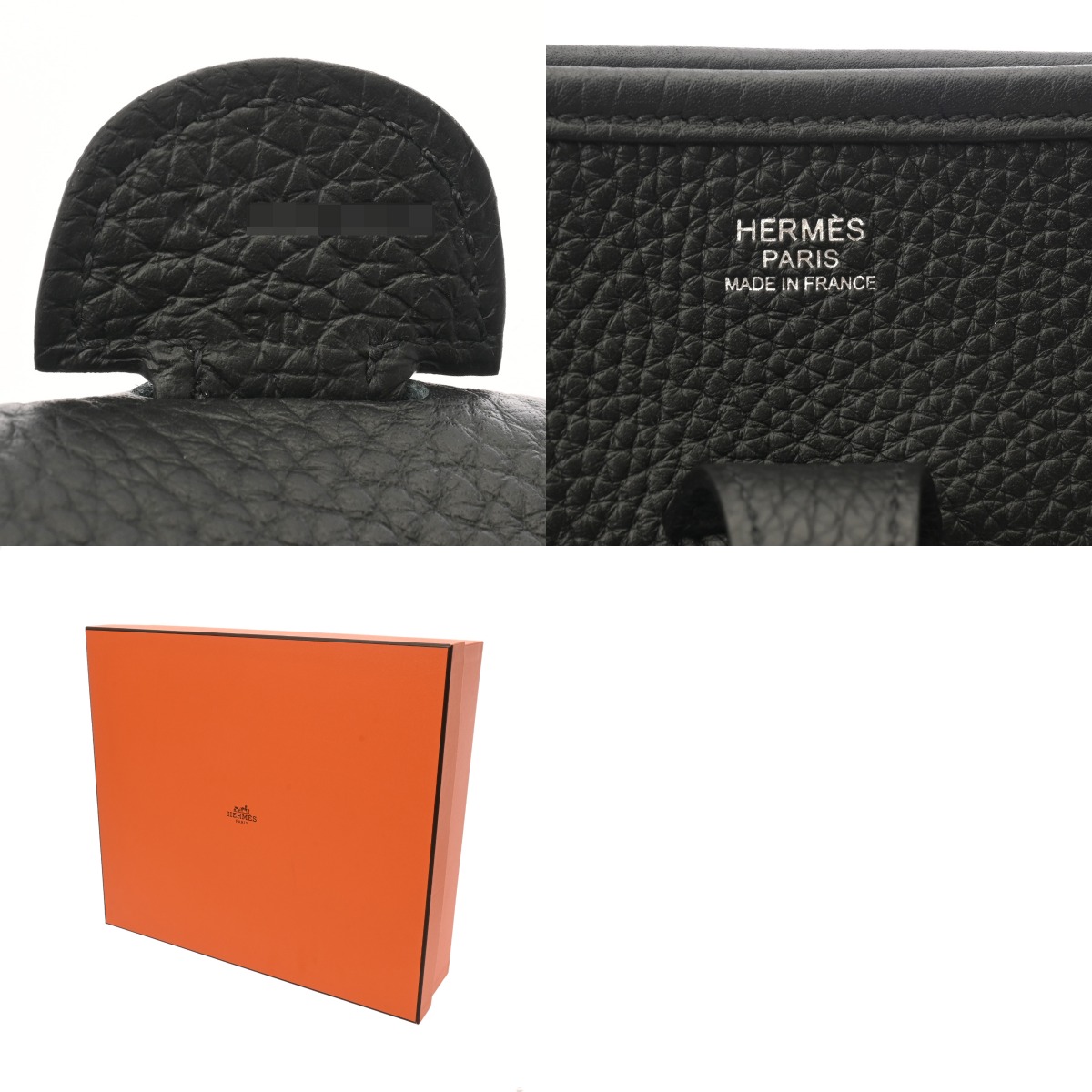 エルメス エヴリン3 PM ブラック トリヨンクレマンス レディース