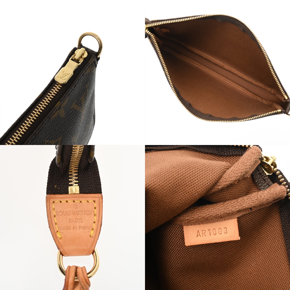 ルイ ヴィトン モノグラム ポシェットアクセソワール ブラウン ルイ ヴィトン モノグラム ミニポシェットアクセソワール