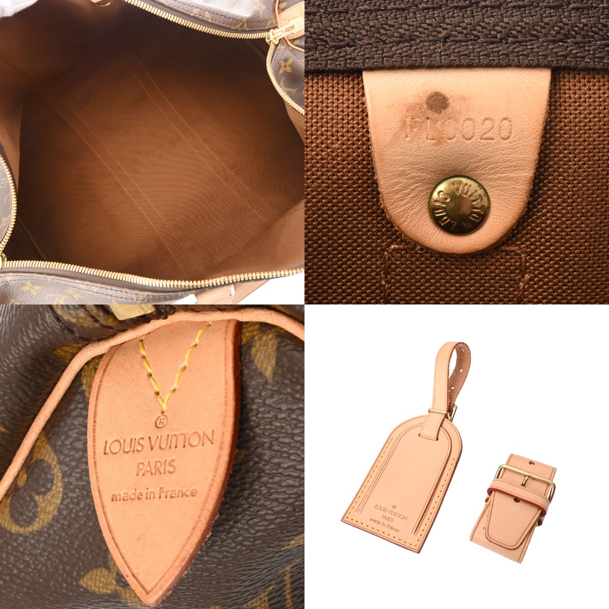 ルイ ヴィトン モノグラム キーポル 50 ブラウン M41426 モノグラム