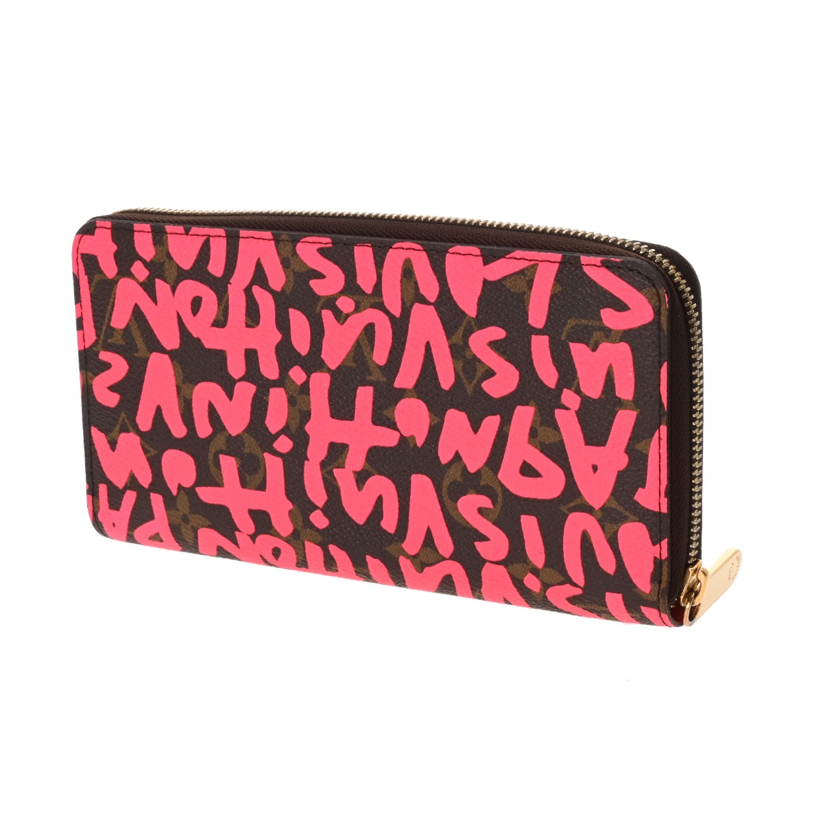 ルイヴィトン【最高級美品】モノグラム フューシャ ジッピークレマンス　レディース ルイヴィトン ジッピーウォレット モノグラム フューシャ