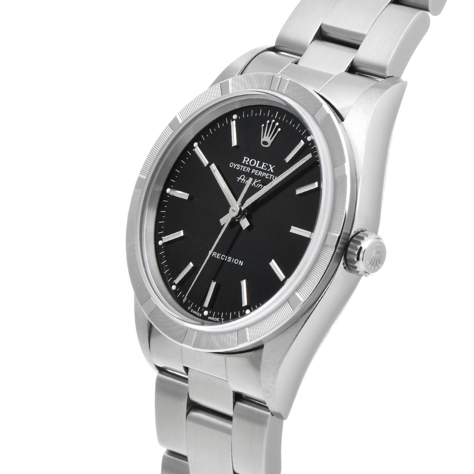 ロレックス ROLEX 14010 U番(1997年頃製造) ブラック メンズ 腕時計