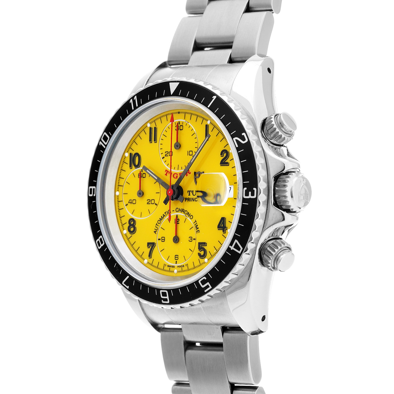 チューダー / チュードル / TUDOR クロノタイム タイガー 79270 イエロー メンズ 時計 【中古】【wristwatch】