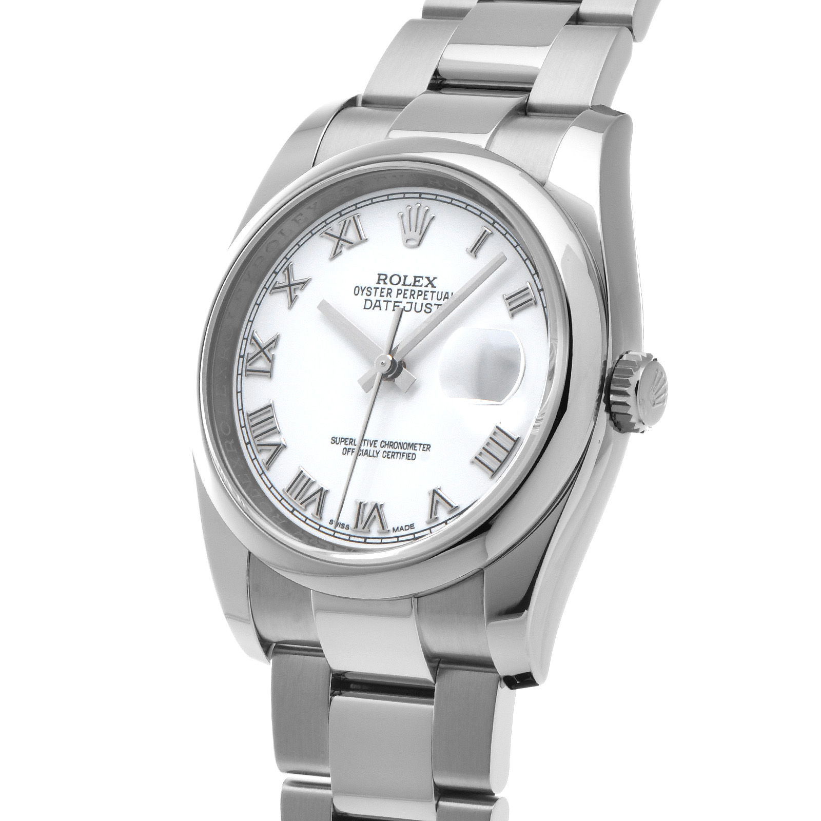 ロレックス ROLEX 116200 ランダムシリアル ホワイト メンズ 腕時計-