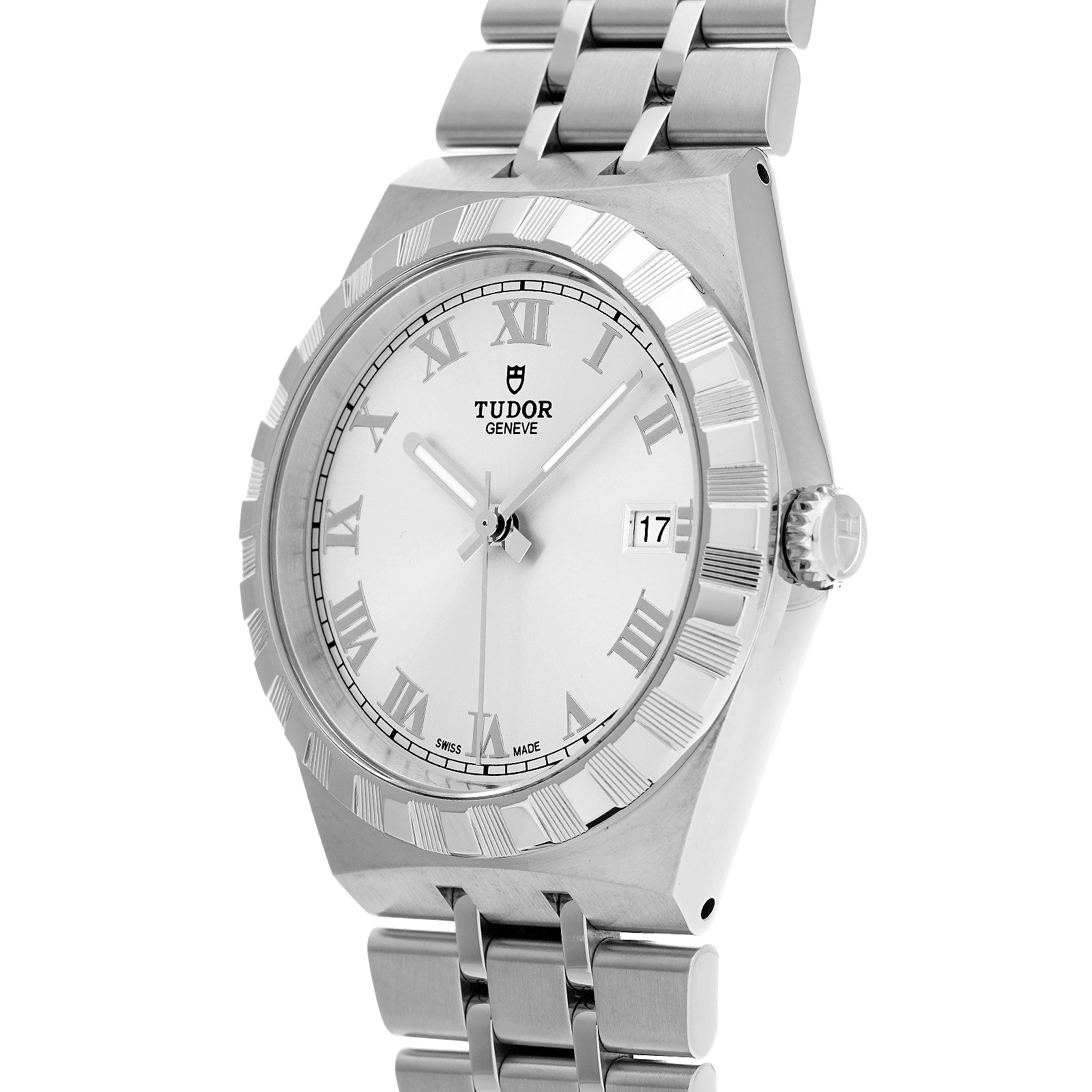 チューダー / チュードル / TUDOR ロイヤル 28500 シルバー メンズ 時計 【中古】【wristwatch】: ブランド時計