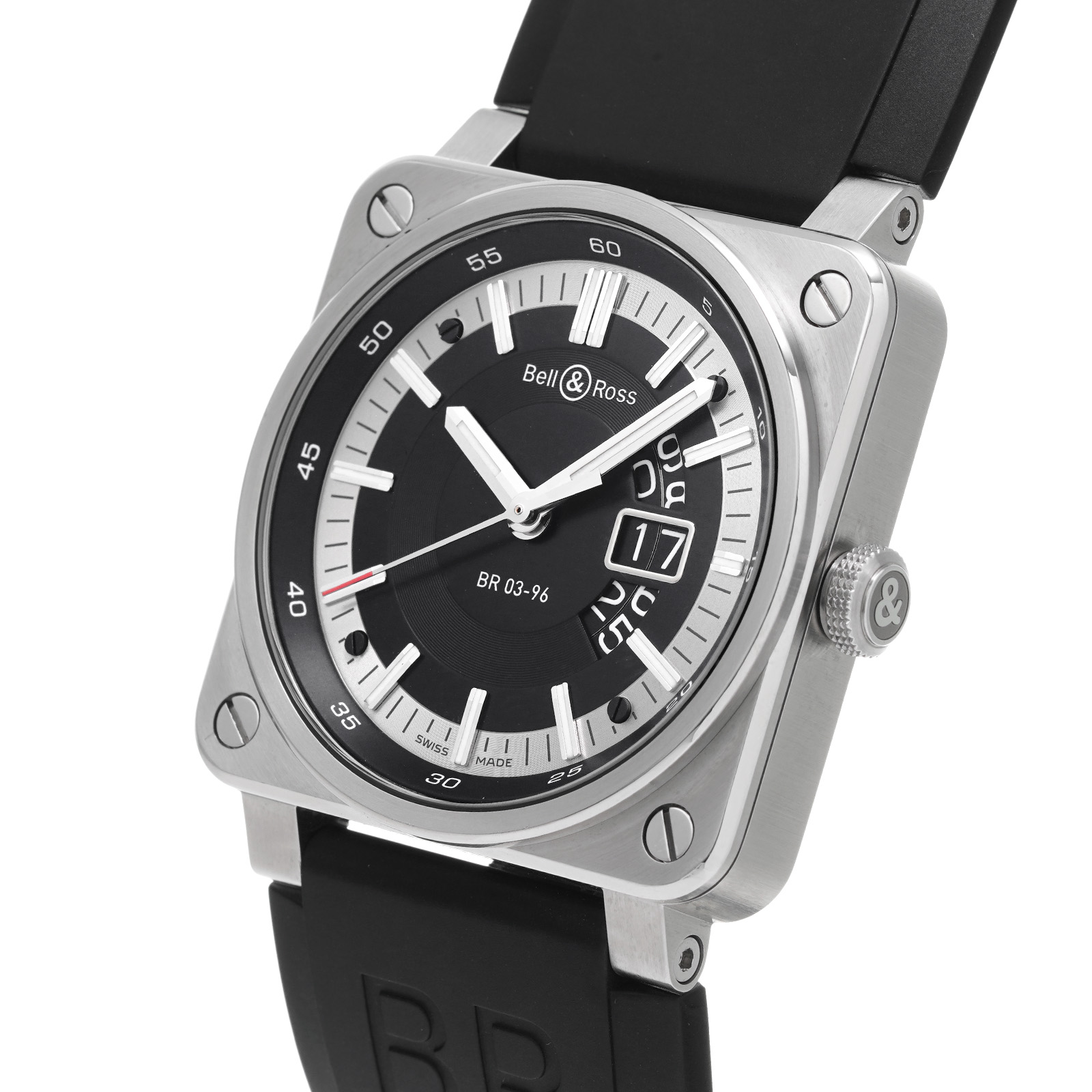 ベル＆ロス Bell＆Ross BR03-96 グランドデイト 自動巻き メンズ 箱