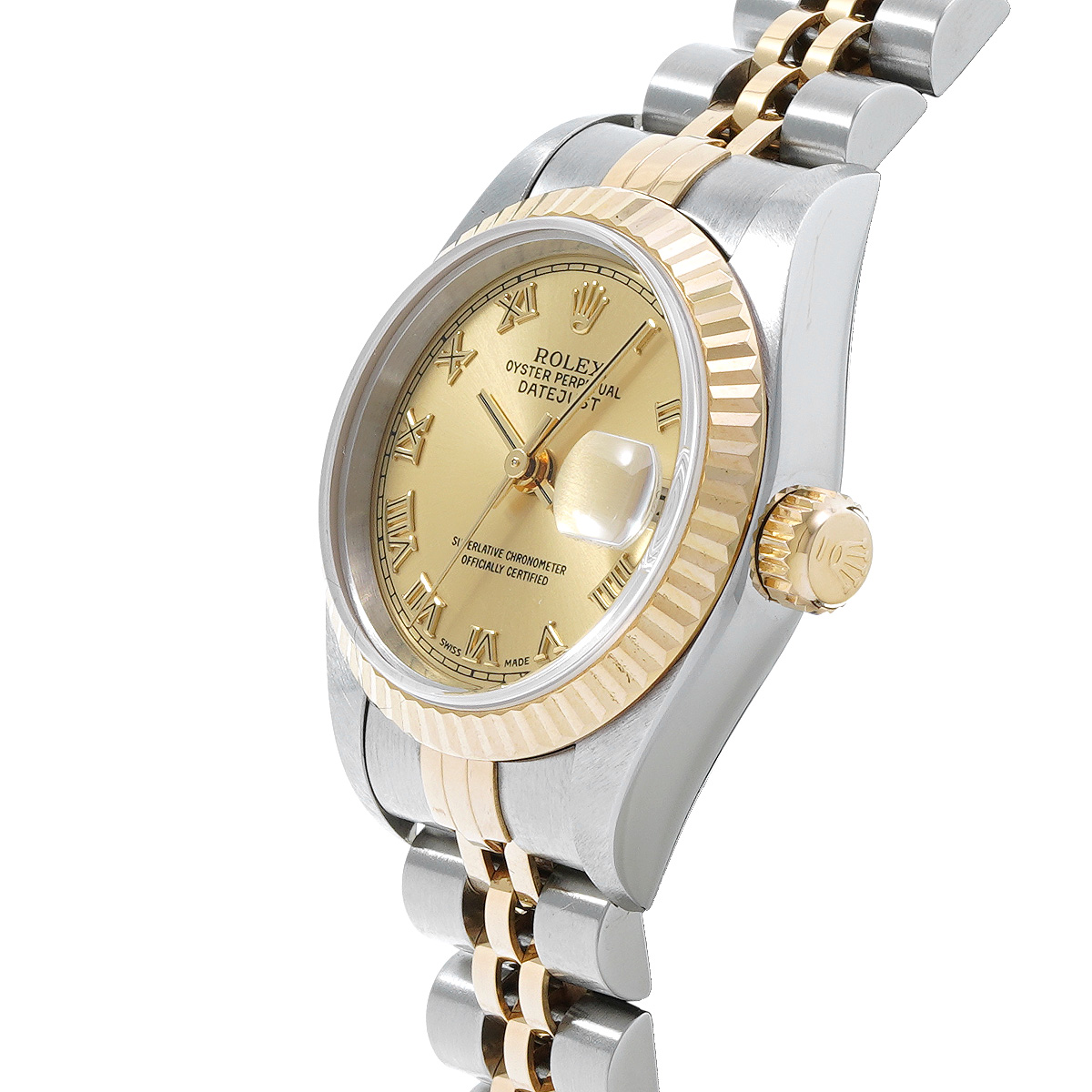 ロレックス ROLEX 79173 Y番(2003年頃製造) シャンパン レディース 腕時計