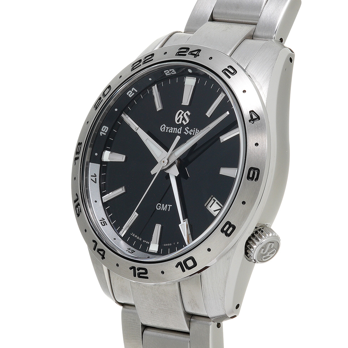 グランド セイコー GRAND SEIKO 腕時計 メンズ SBGN027 スポーツコレクション アクティブ Sport Collection Active クオーツ（9F86） ブラックxシルバー アナログ表示