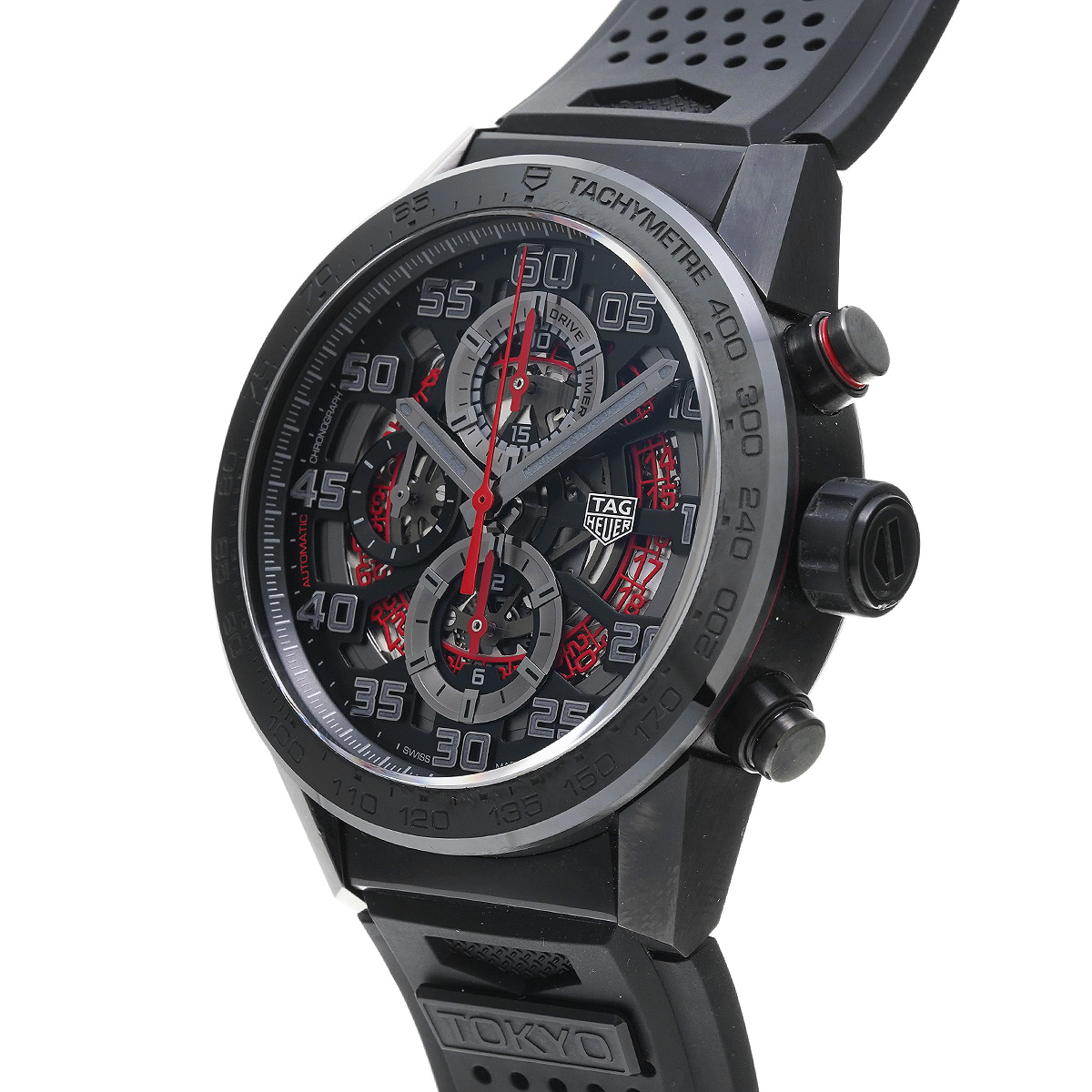 タグ ホイヤー TAG HEUER CAR201D.FT6087 ブラック メンズ 腕時計