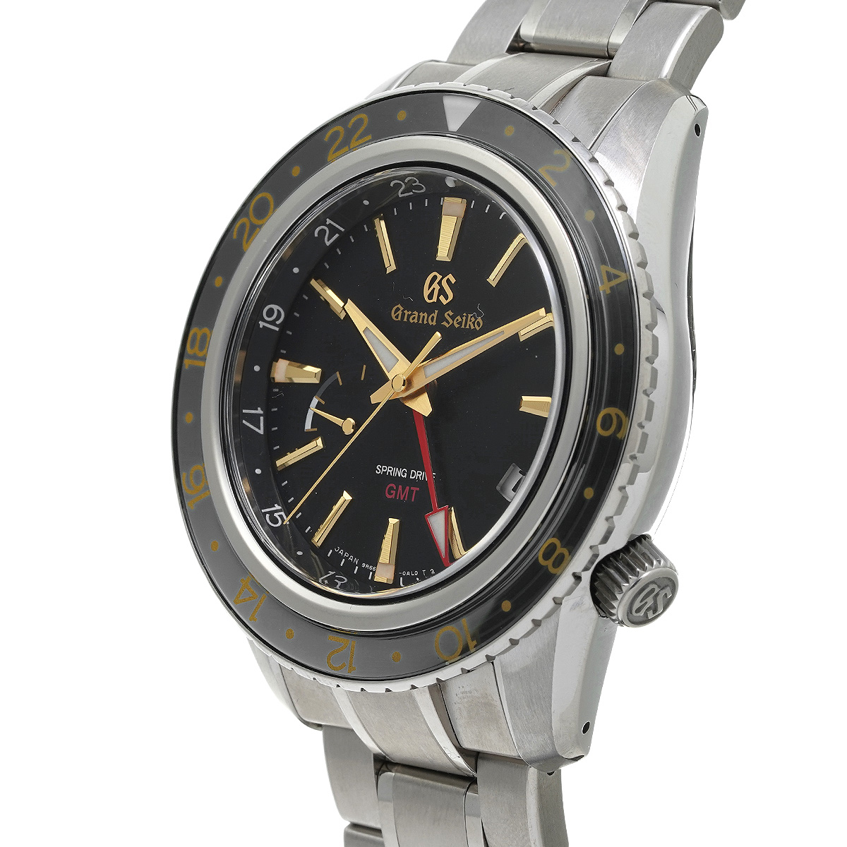 グランドセイコー Grand Seiko SBGE215 ブラック メンズ 腕時計
