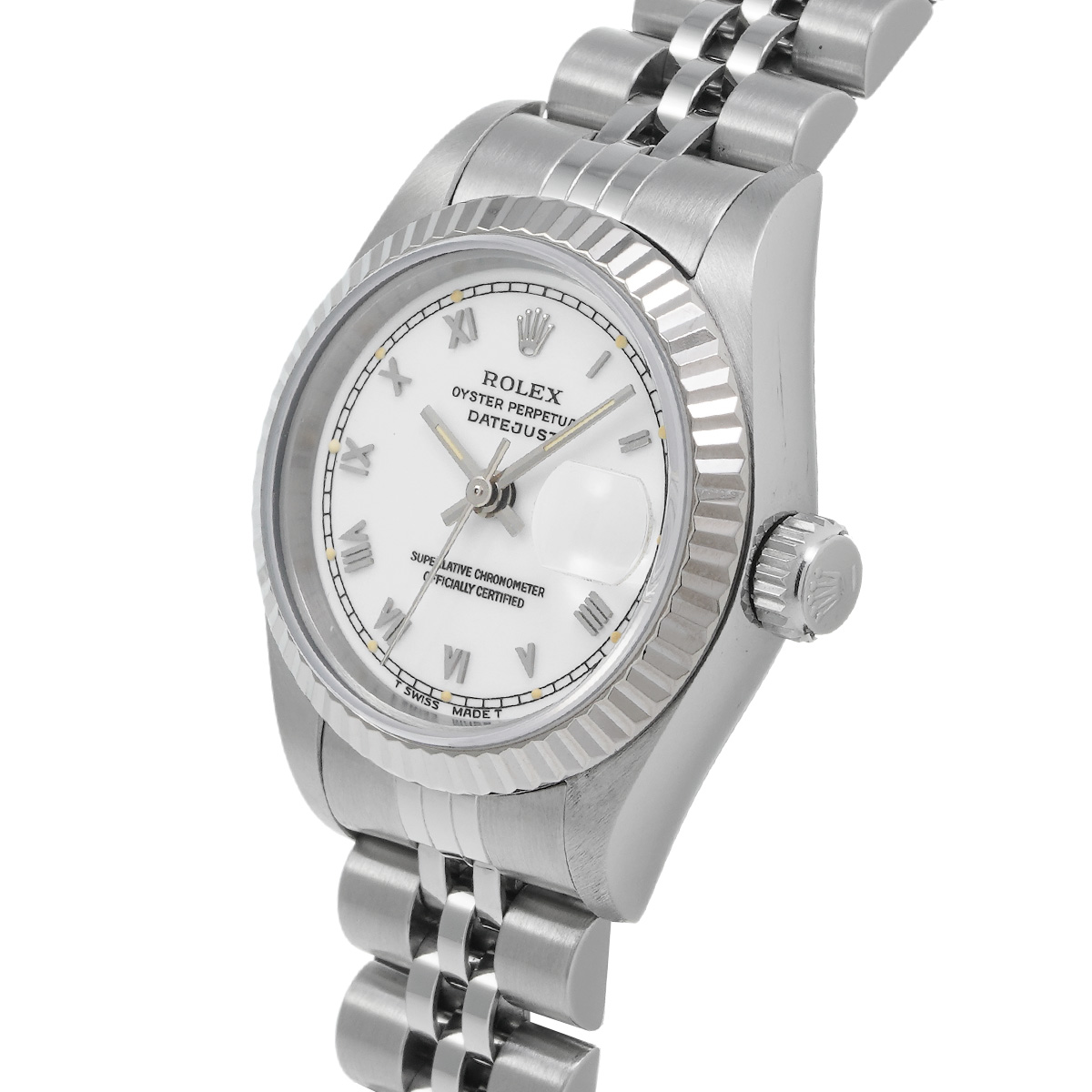 ロレックス / ROLEX デイトジャスト 69174 ホワイト レディース 時計 【中古】【wristwatch】