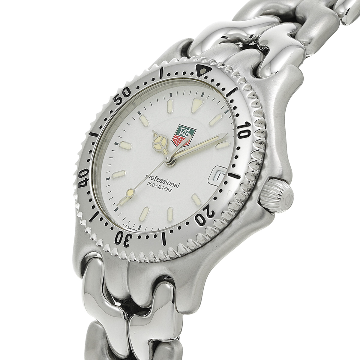 タグ ホイヤー / TAG HEUER セルシリーズ プロッフェッショナル 200 WG1112-0 ホワイト メンズ 時計  【中古】【wristwatch】