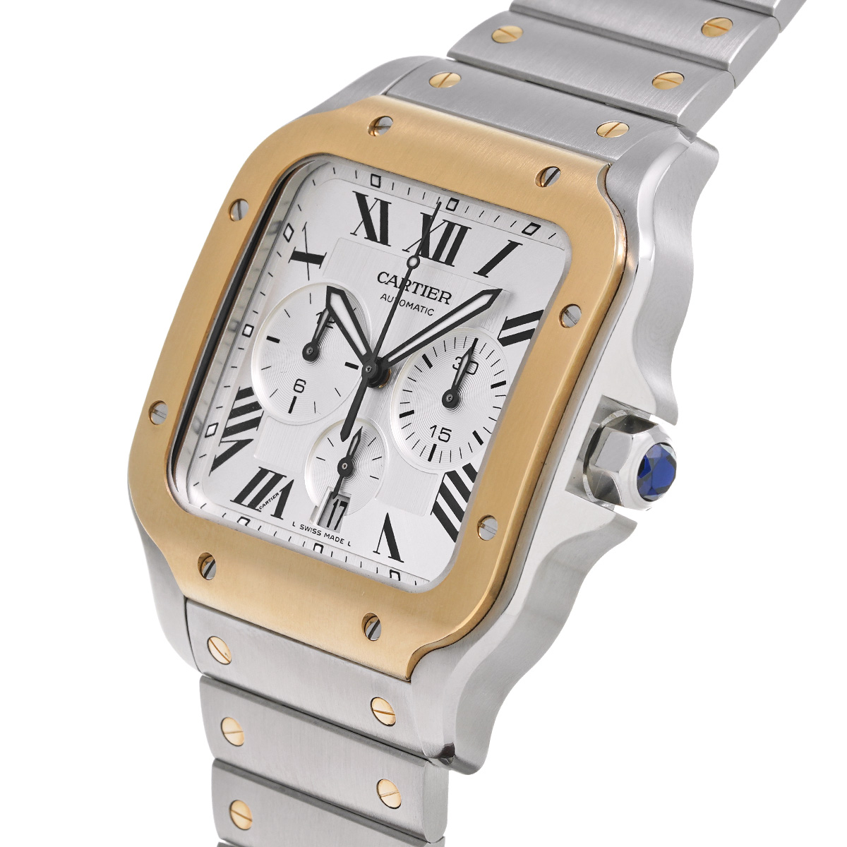 カルティエ CARTIER W2SA0008 シルバー メンズ 腕時計