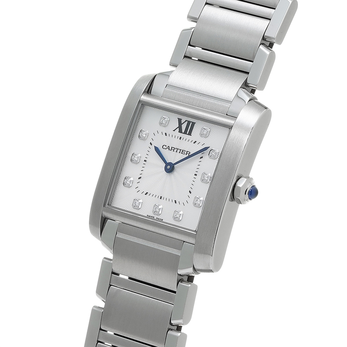 カルティエ CARTIER WE110007 シルバー /ダイヤモンド レディース 腕時計