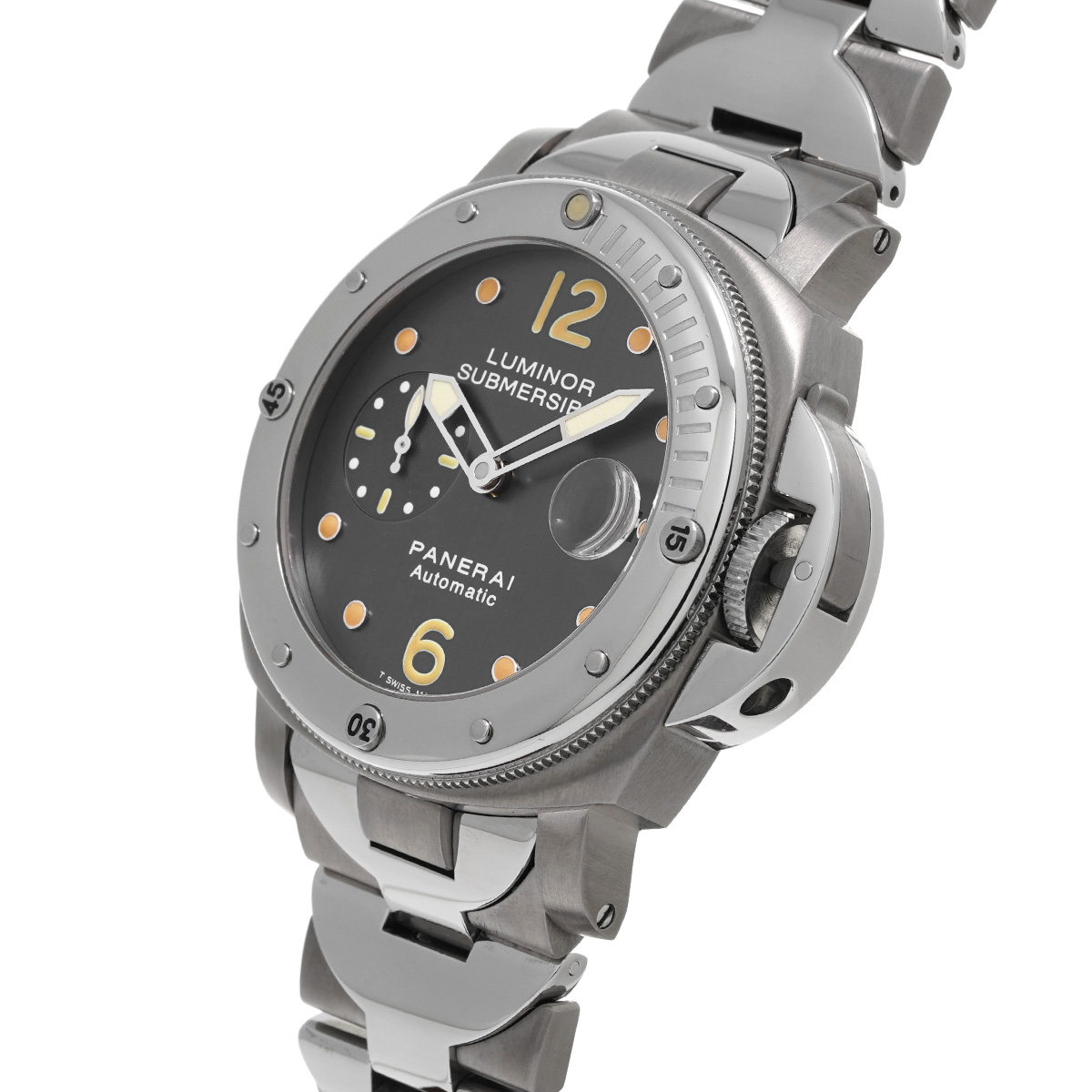 パネライ / PANERAI ルミノール サブマーシブル PAM00170 グレー メンズ 時計 【中古】【wristwatch】