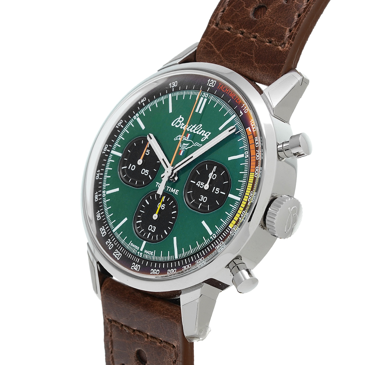ブライトリング BREITLING A253101A1L1X1 グリーン /ブラック メンズ 腕時計