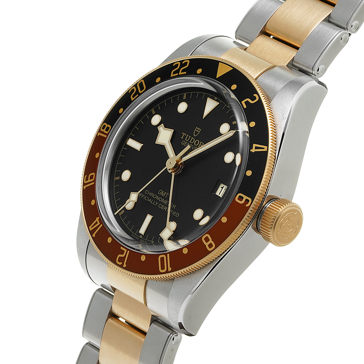 チューダー / チュードル / TUDOR ブラックベイ GMT S&G 79833MN ブラック メンズ 時計 【中古】【wristwatch】