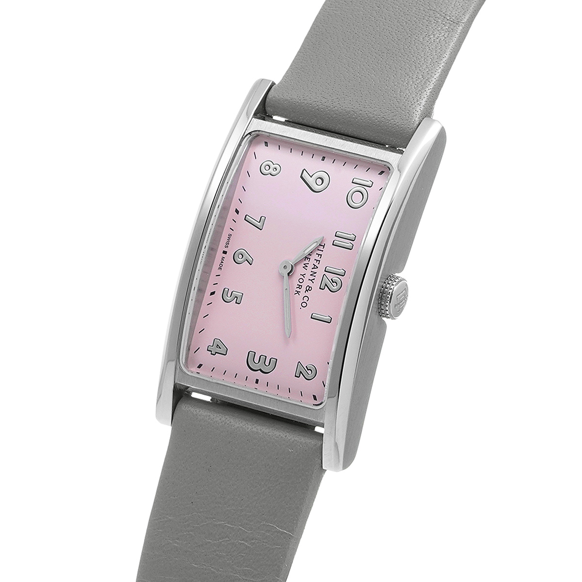 ティファニー / TIFFANY & Co. イーストウエスト 37093335 ピンク レディース 時計 【中古】【wristwatch】
