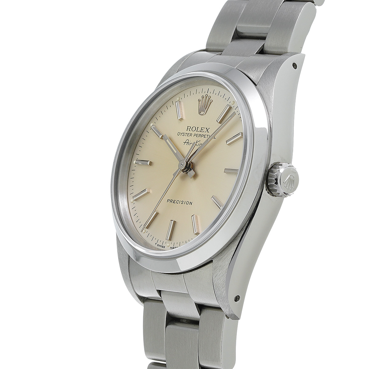 ロレックス ROLEX 14000 X番(1993年頃製造) シルバー メンズ 腕時計