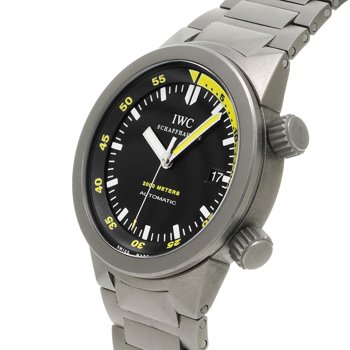 インターナショナルウォッチカンパニー IWC IW353803 ブラック メンズ 腕時計