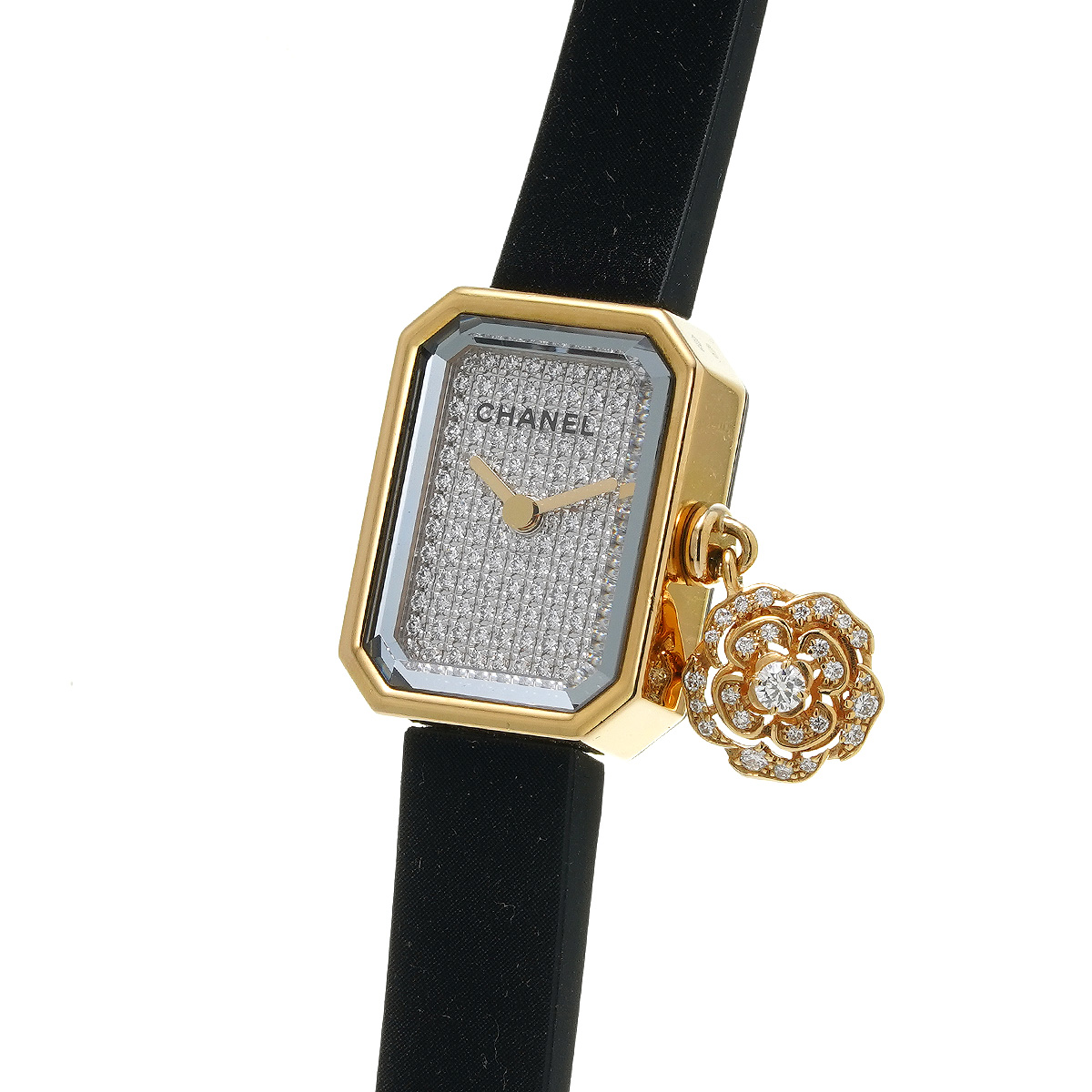 シャネル プルミエール カメリア H6362 ダイヤモンド レディース 時計 【中古】【wristwatch】