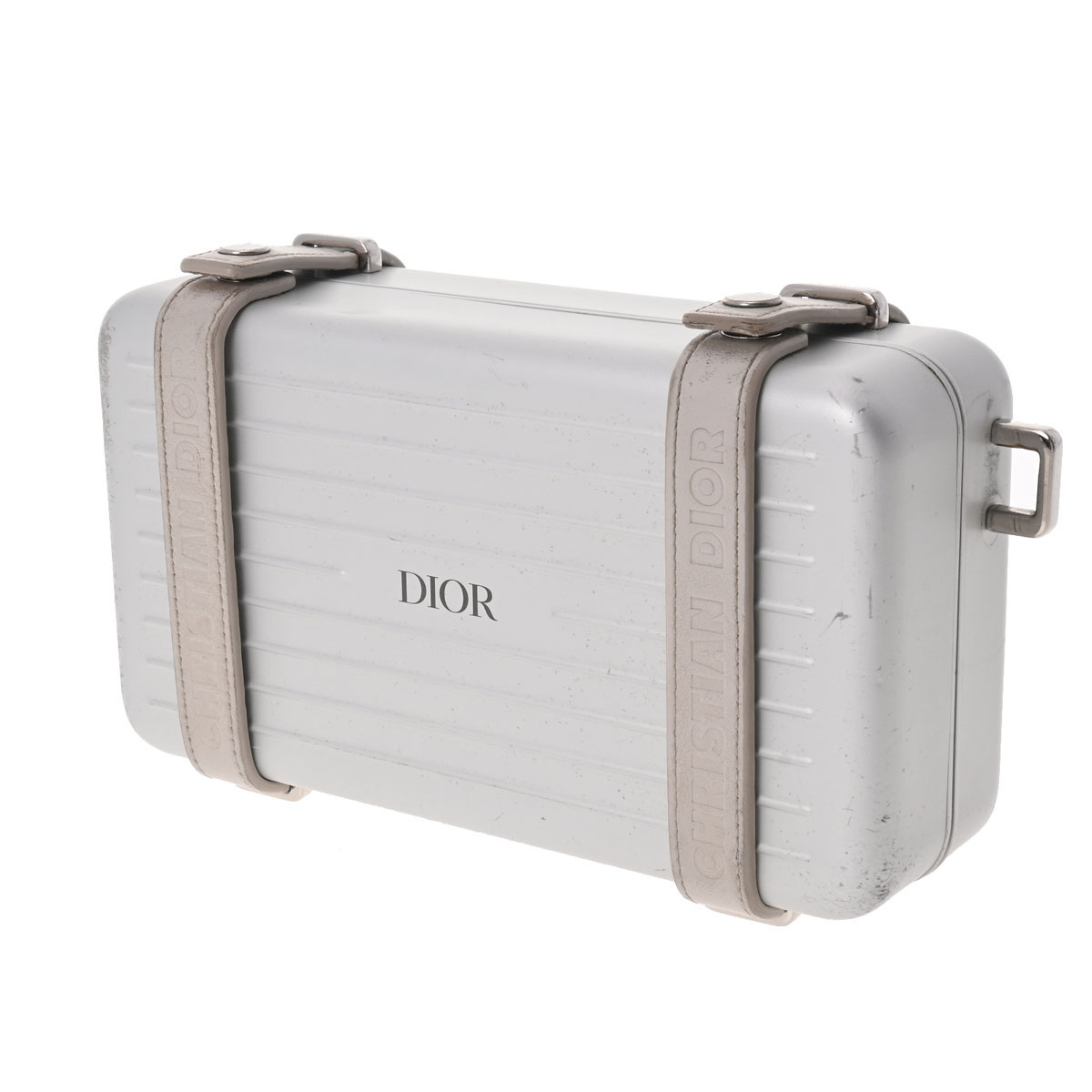 ディオール / Dior CHRISTIAN DIOR×RIMOWA パーソナル クラッチバッグ シルバー 2DRCA295YWT アルミニウム  ユニセックス バッグ 【中古】【bag】