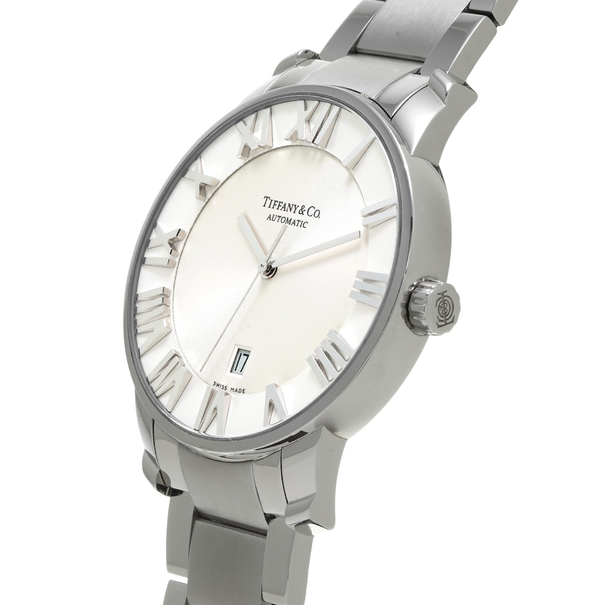ティファニー TIFFANY＆CO アトラスドーム Z1810.68.10A21A00A ホワイト ステンレス メンズ 腕時計