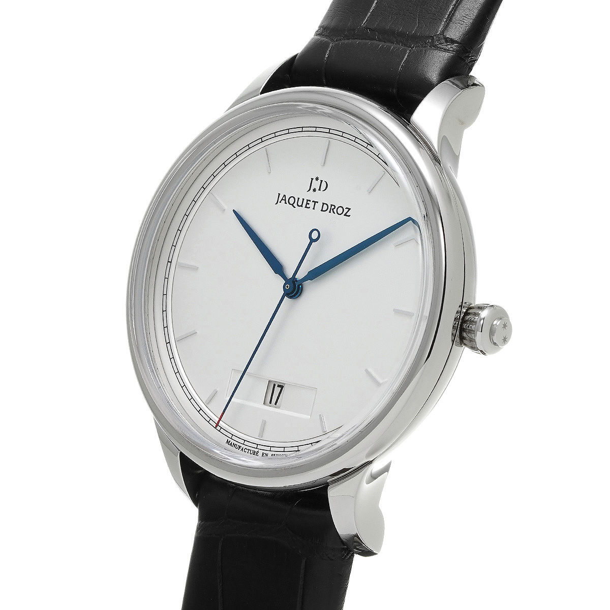 ジャケ ドロー ジャケ・ドロー グラン ウール J017510240 ホワイト メンズ 時計 【中古】【wristwatch】