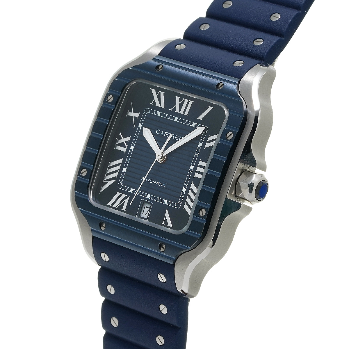 サントス ドゥ カルティエ LM Ref.WSSA0048 品 メンズ 腕時計