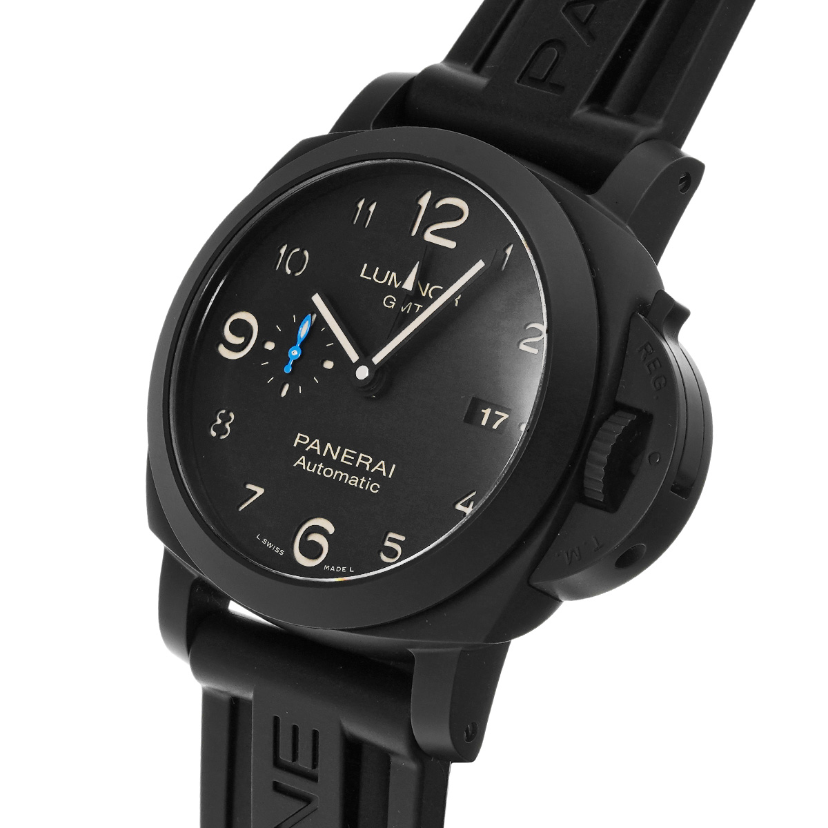 パネライ PANERAI PAM01441 U番(2018年製造) ブラック メンズ 腕時計