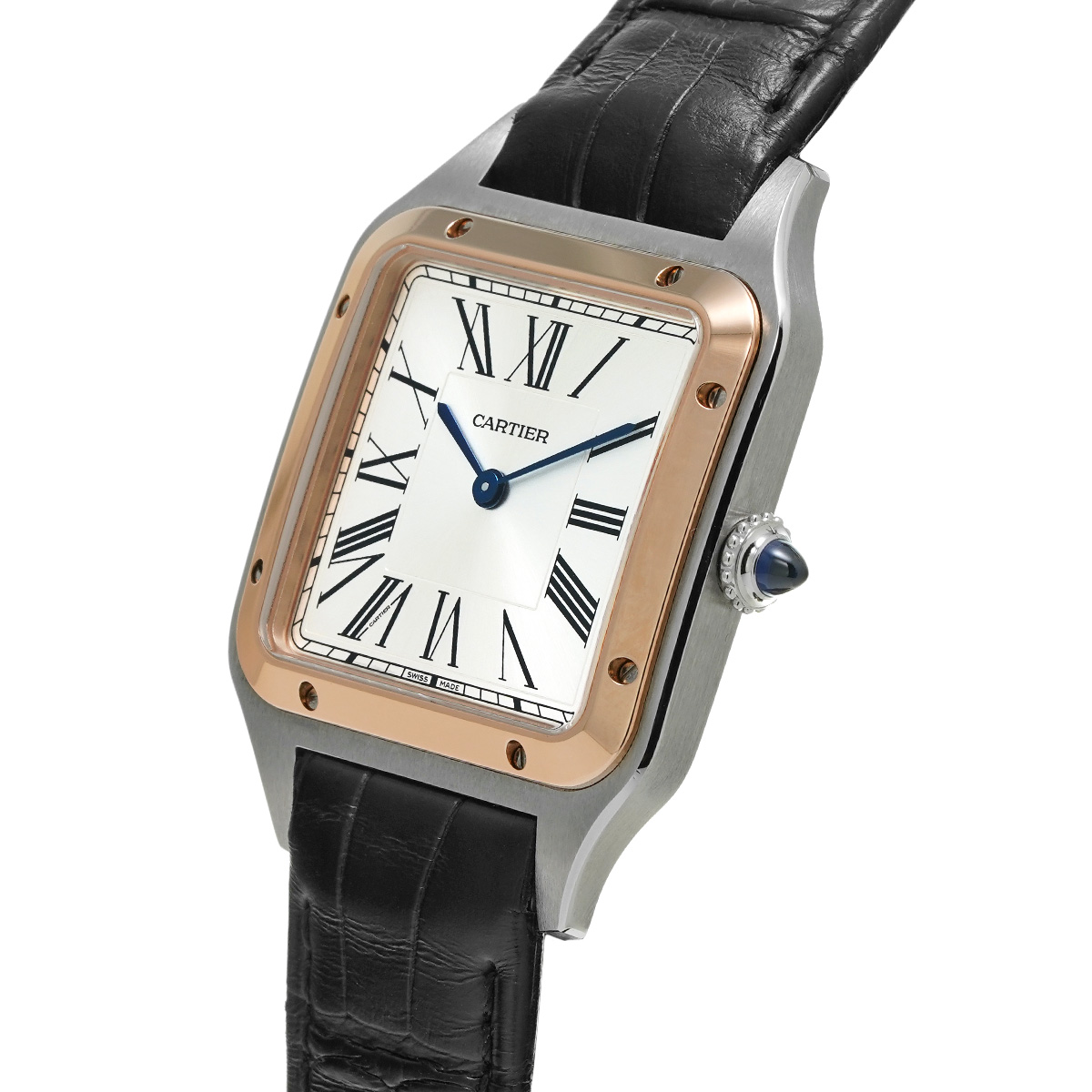 カルティエ / CARTIER サントス デュモン LM W2SA0011 シルバー メンズ 時計 【中古】【wristwatch】