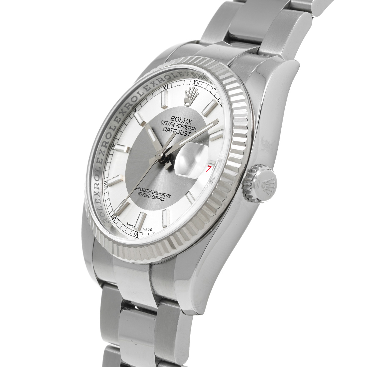 ロレックス / ROLEX デイトジャスト 36 116234 シルバー/グレー メンズ 時計 【中古】【wristwatch】