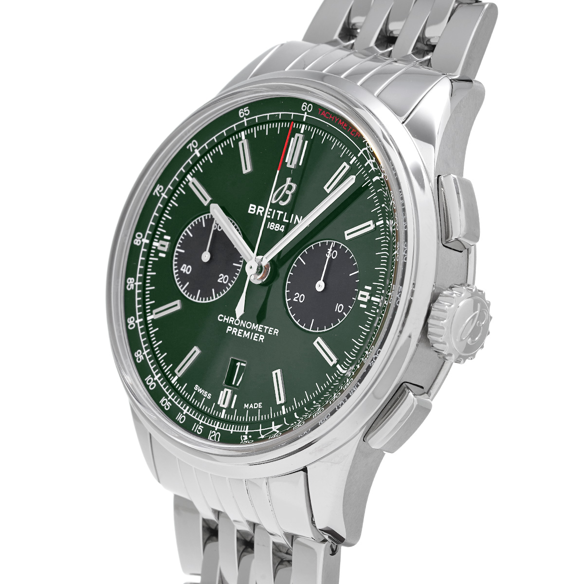 ブライトリング BREITLING AB0118A11L1A1 グリーン /ブラック メンズ 腕時計