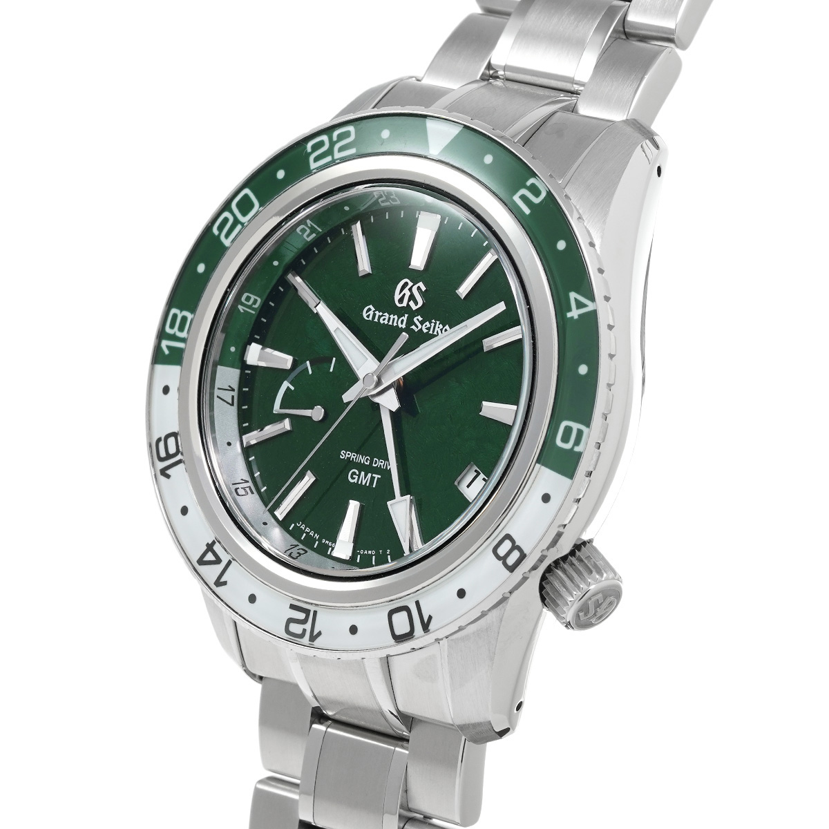 グランドセイコー / Grand Seiko スポーツコレクション スプリングドライブ GMT SBGE295 グリーン メンズ 時計  【中古】【wristwatch】